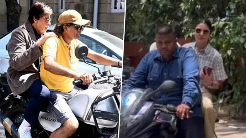 Amitabh Bachchan, Anushka Sharma Face Mumbai Police Action for Riding Bikes Without Helmets