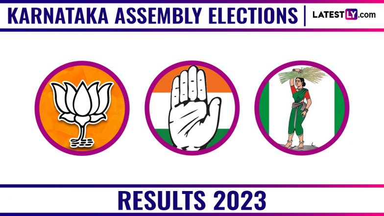 Karnataka Election Result 2023 Today: BJP Slightly Ahead of Congress in Early Trends of Counting of Votes for Vidhan Sabha Polls
