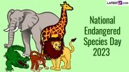 National Endangered Species Day 2023 Date & Theme: Know the Objective, History and Significance of the Day