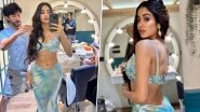 The Little Mermaid: Janhvi Kapoor Shows Off Gorgeous Mermaid Look and BTS Photos for Promo of Halle Bailey&rsquo;s Film, Says &lsquo;Princess Ariel Is One of My Favourites&rsquo; (View Pics and Video)