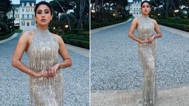 Sara Ali Khan Radiates Glamour in Sequin Fringe Dress, Strikes A Bold Pose At Vanity Fair Europe (See Stunning Pics)