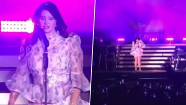 Lana Del Rey Stops Concert in Brazil After She Loses Vape, Asks Audience To Help Her Find It (Watch Video)