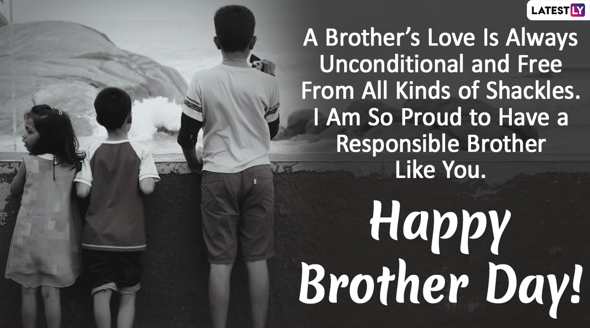 National Brother's Day 2023: Wishes, quotes and messages that can be shared
