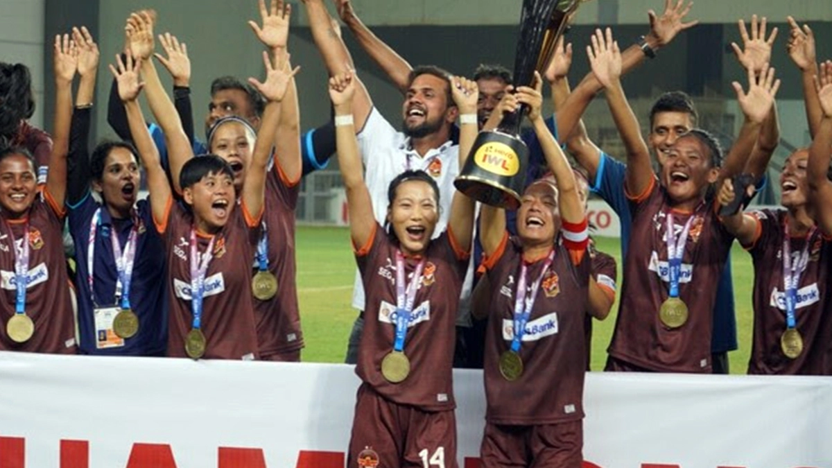 Agency News IWL 202223 Gokulam Kerala Clinch Third Successive League Title, Beat Kickstart