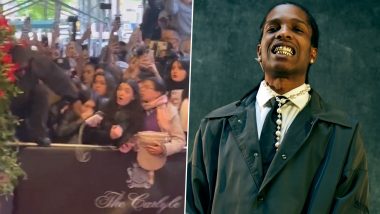 A$ap Rocky Apologises to Fan For Pushing Her Face While Trying to Reach to Met Gala