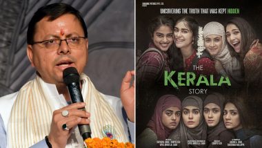 The Kerala Story to Be Tax-Free in Uttarakhand; CM Pushkar Singh Dhami Says the Film Depicts Truth