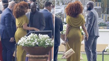 Megan Thee Stallion and Football Player Romelu Lukaku Spotted Holding Hands at Lautaro Martínez’s Wedding (View Pics)
