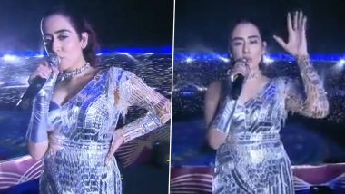 IPL 2023 Closing Ceremony: Jonita Gandhi Mesmerizes the Crowd with a Spectacular Performance at Narendra Modi Stadium during CSK vs GT Match (Watch Video)