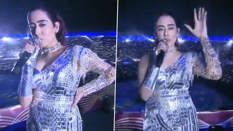 IPL 2023 Closing Ceremony: Jonita Gandhi Mesmerizes the Crowd with a Spectacular Performance at Narendra Modi Stadium during CSK vs GT Match (Watch Video)