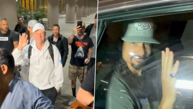 Backstreet Boys Get Mobbed by Fans As They Arrive in Mumbai for DNA World Tour 2023 Concert! (Watch Video)