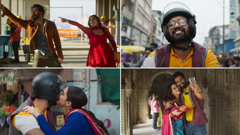 Zara Hatke Zara Bachke Song Tere Vaaste: Vicky Kaushal and Sara Ali Khan Display Their Romantic Moments in This Cute Video – Watch