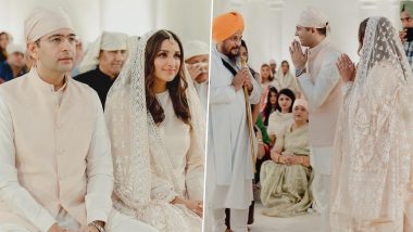 Parineeti Chopra and Raghav Chadha Glow in New Pics From Their Engagement Ceremony!