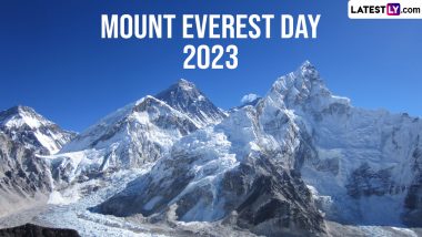 Mount Everest Day 2023 Date, History and Significance: Know About the Day That Marks the Achievement of Mountaineers Sherpa Tenzing Norgay & Edmund Hillary