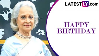 Waheeda Rehman Birthday: Did You Know Veteran Actress Refused To Change Her Name When Guru Dutt Suggested it for CID?