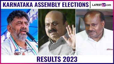 Karnataka Assembly Election Results 2023: Congress Wins 135 Seats, Makes Stunning Comeback in Karnataka; BJP Finishes Second With 66 Seats