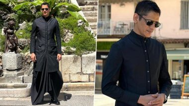 IIFA 2023: Vijay Varma Reveals His Stylish South Indian Outfit for the Award Show (View Pics)