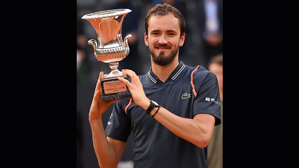 Wimbledon champion Rybakina wins Italian Open; Rune-Medvedev in