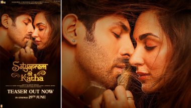 Satyaprem Ki Katha Teaser: Kartik Aaryan and Kiara Advani Reunite for This Musical Romantic Movie of the Year (Watch Video)