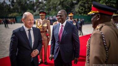 LIVE — Scholz, Kenya's Ruto Hold Press Conference