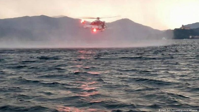 Italy: Tourist Boat Overturns on Lake Maggiore, Killing 4