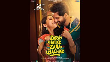 Zara Hatke Zara Bachke Trailer Out! RD Burman’s Song ‘Tum Kya Jano Mohabbat Kya Hai’ Recreated in Vicky Kaushal- Sara Ali Khan’s Upcoming Rom-Com (Watch Video)