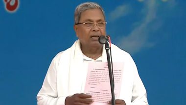 Karnataka Cabinet Expansion: All 34 Cabinet Berths Filled, Portfolios Allocation Soon, Says CM Siddaramaiah