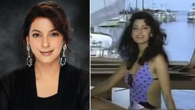Juhi Chawla's Sensational Swimsuit Moment at the 1984 Miss Universe Pageant Takes the Internet by Storm (Watch Video)