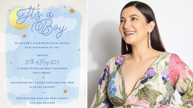 Gauahar Khan and Zaid Darbar Blessed with Baby Boy (View Post)