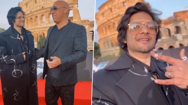 Ali Fazal Attends Fast X Premiere With Vin Diesel in Rome, Calls the Hollywood Star 'Kindest Man' (Watch Video)