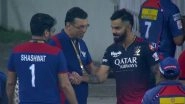 Virat Kohli Engages in Candid Chat With Lucknow Super Giants Owner Sanjiv Goenka Following LSG vs RCB IPL 2023 Clash (See Pic)