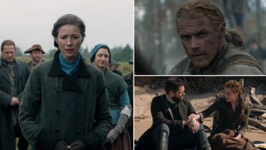 Outlander S7 Trailer Out! Sam Heughan and Caitriona Balfe to Face American War, Unrest and Explosion in the Upcoming Season (Watch Video)