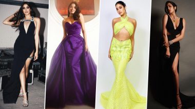 7 Times Janhvi Kapoor Looked a Total Bombshell in Her Hot Gowns!