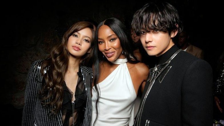 BTS V aka Kim Taehyung Attends Naomi Campbell's Birthday Party Alongside BLACKPINK's Lisa, Pictures of The Stylish Trio Break The Internet!