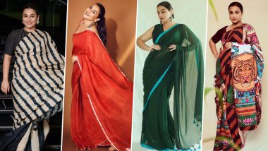 Vidya Balan Loves Her Sarees and We Are Not Complaining