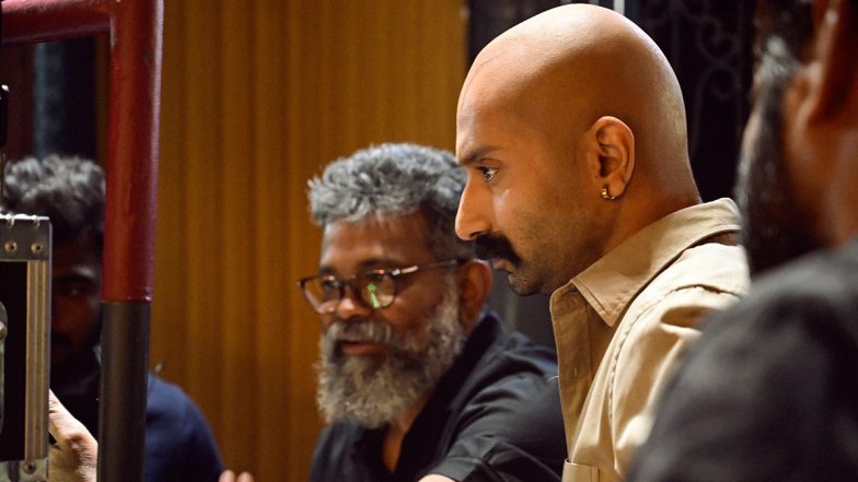 Pushpa 2–The Rule: Fahadh Faasil’s Intense Look in the BTS Still From the Sets of Allu Arjun’s Film Goes Viral! (View Pic)