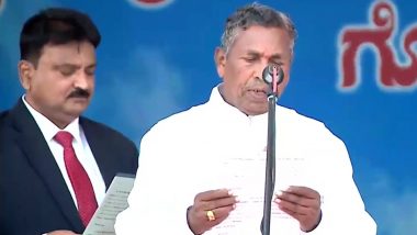 Karnataka Government Formation: Eight Congress MLAs Sworn In As Cabinet Ministers During Oath-Taking Ceremony in Bengaluru (See Pics)