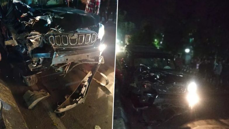 Lucknow Hit-and-Drag Horror: Four Including Two Minors Killed After Being Hit, Dragged by SUV for 100 Metres Near Aliganj; Disturbing Pics and Video Surface