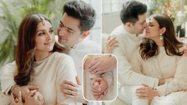 Parineeti Chopra and Raghav Chadha are Engaged! Check Out the First Mushy Pics of The Couple After Their Betrothal!