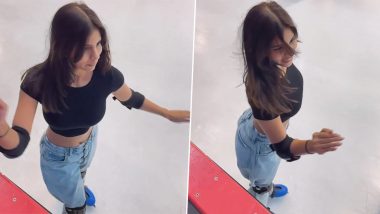 Suhana Khan Birthday: Papa Shah Rukh Khan Has an Adorable Birthday Wish for His 'Baby'; Shares Video of Her Twirling While Ice-Skating!