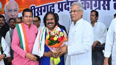 Tribal Leader Nand Kumar Sai Joins Congress in Chhattisgarh Day After Parting Ways with BJP