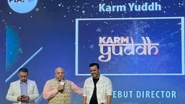 Business News | E4MPlay Streaming Media Awards 2023: Ravi Adhikari Receives Best Debut Director Award