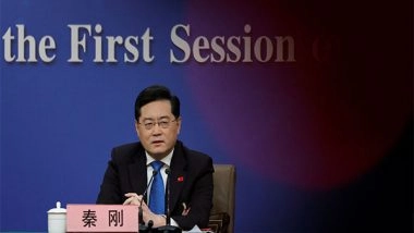 World News | China's Foreign Minister Qin Gang to Attend SCO Meeting in Goa