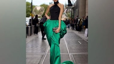 Entertainment News | Shloka Mehta's Sister Diya Mehta Completes Her Met Gala Look with Radha-Krishna Hair Accessory