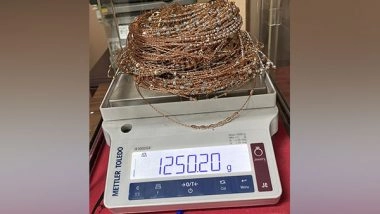 India News | Customs Dept Seizes Gold Worth Rs 53 Lakhs at Kochi Airport