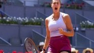 Sports News | Aryna Sabalenka Survives Mayar Sherif Scare to Advance into Semifinal