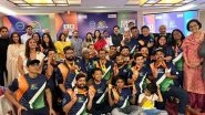 Sports News | India's World Transplant Games 2023 Medallists Felicitated