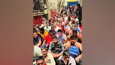 World News | 'Operation Kaveri': 20th Batch of 116 Indians Departs from Port Sudan for Jeddah