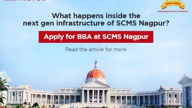 Business News | Enriching the Campus Experience with Sustainably Designed Infrastructure at SCMS Nagpur