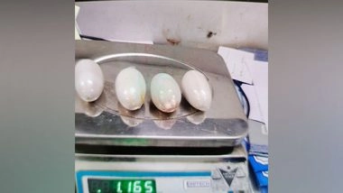 India News | Passenger Held with Gold Paste Worth over 50 Lakh at Delhi Airport