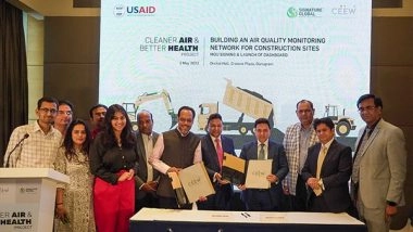Business News | Signature Global (India) Limited and CEEW Deploy a Pilot Air Quality Monitoring Network in Gurugram to Manage Construction Dust
